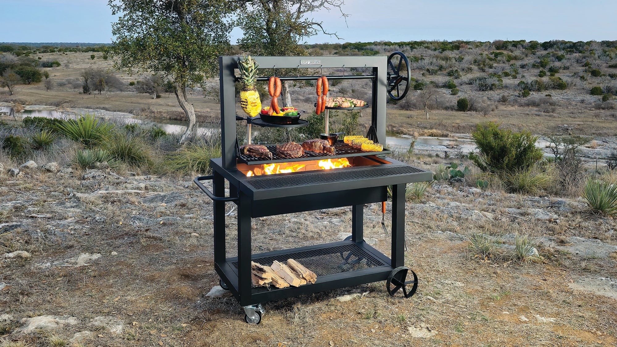 Charcoal & Open Fire Grills