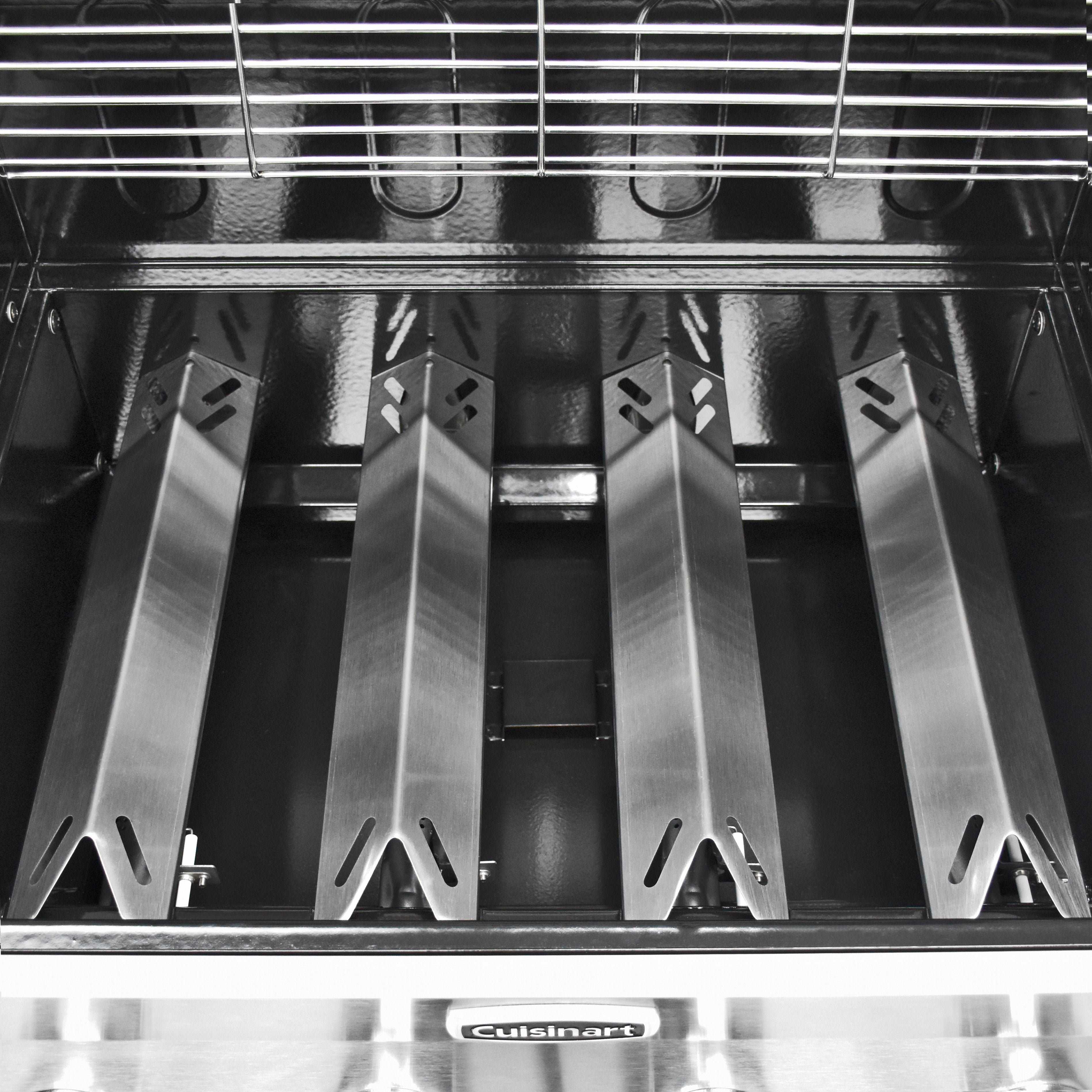 Cuisinart Deluxe Four-Burner Propane Gas Grill with Side Burner - Thumbnail 5