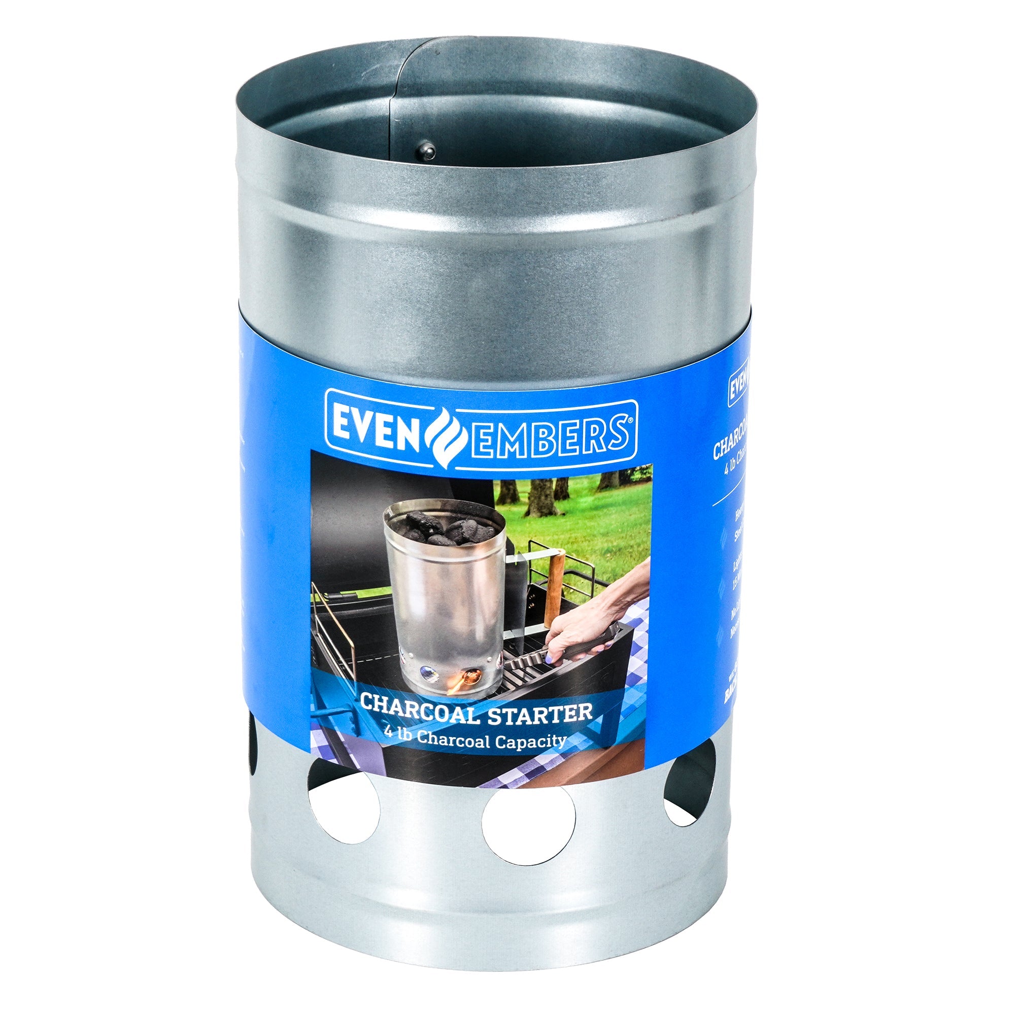 Even Embers® Charcoal Chimney Starter – Fair Game Group