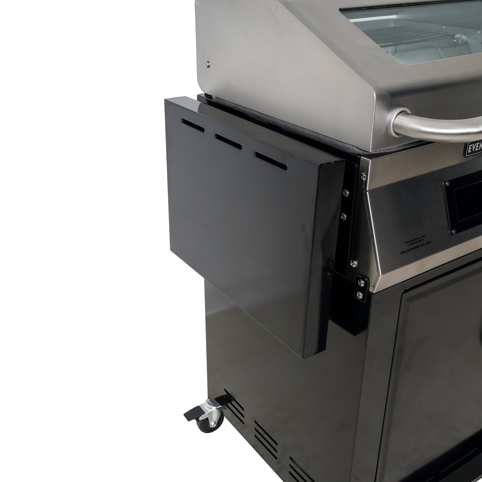 バーベキュー・調理用品 Black LabelFlatBurnerFullBlackverGS-450R Z GRILLS PIONEER 450B with Meat Probes 459-Sq in Black