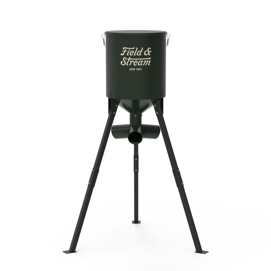 Field & Stream 200 lb. Steel Gravity Game Feeder