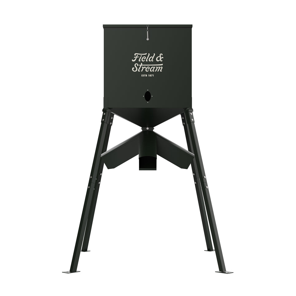 Field & Stream 600 lb. Timed Protein Steel Deer Feeder