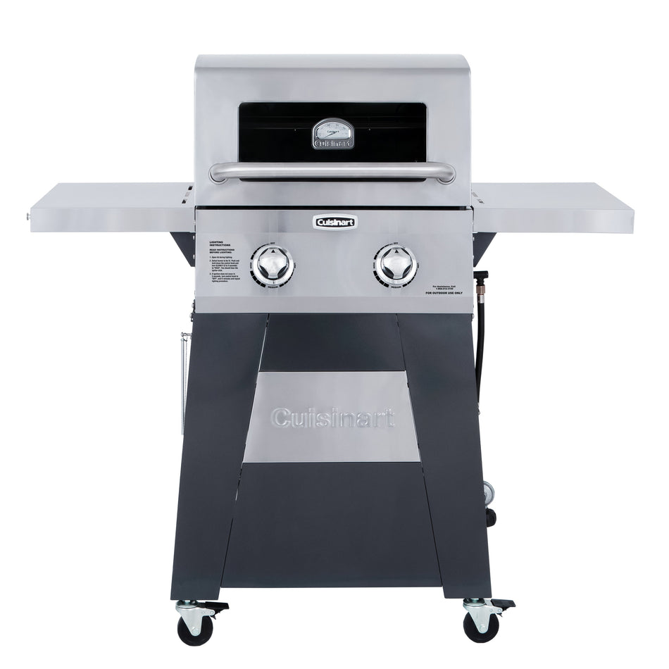 Cuisinart 2-Burner Dual Fuel Gas Grill (Propane/Natural Gas) - Inactive