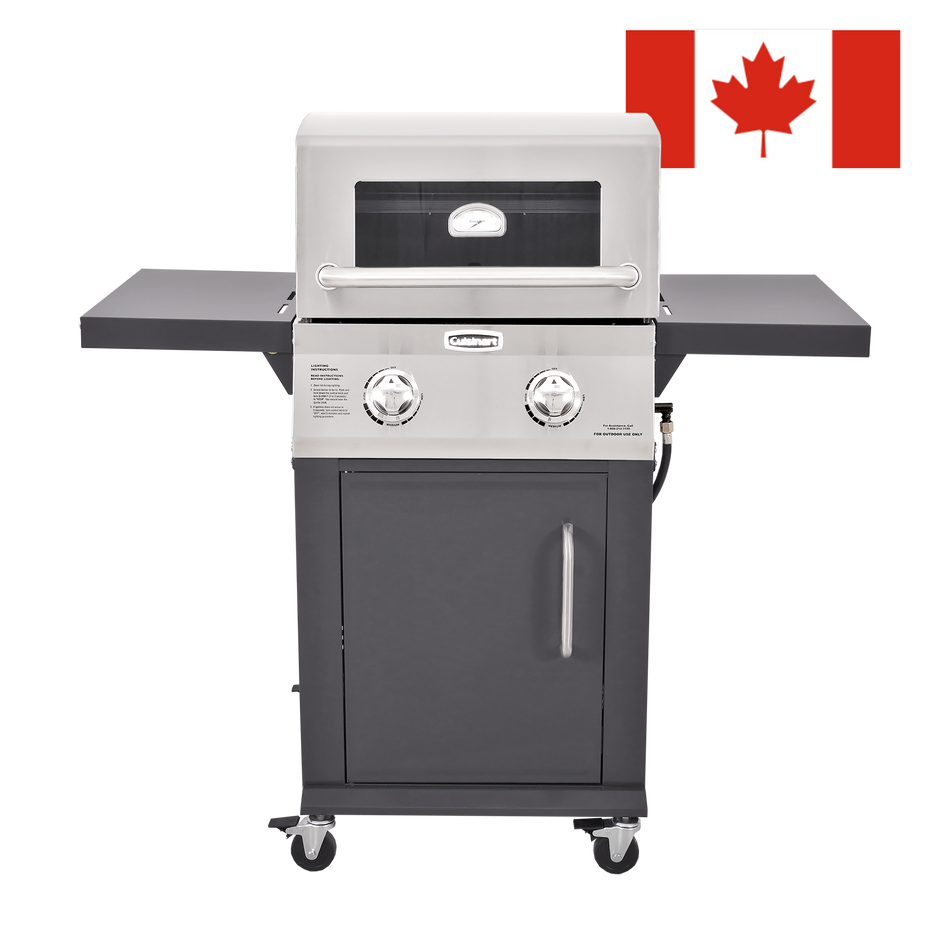 Cuisinart 2-Burner Dual Fuel Gas Grill (Propane/Natural Gas) - CANADA