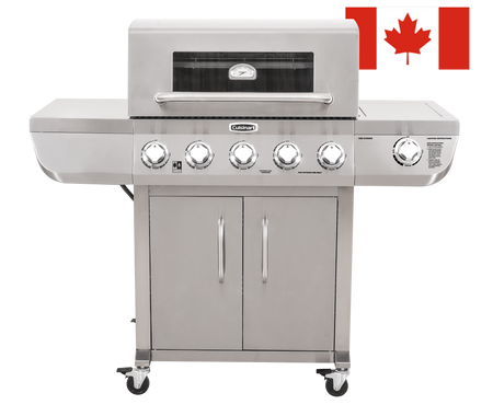 Cuisinart 5 Burner Dual Fuel Gas Grill Propane Natural Gas CANADA