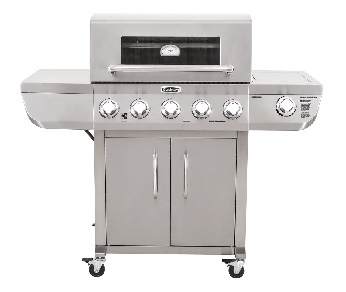 Cuisinart 5-Burner Dual Fuel Gas Grill (Propane/Natural Gas  display picture 1