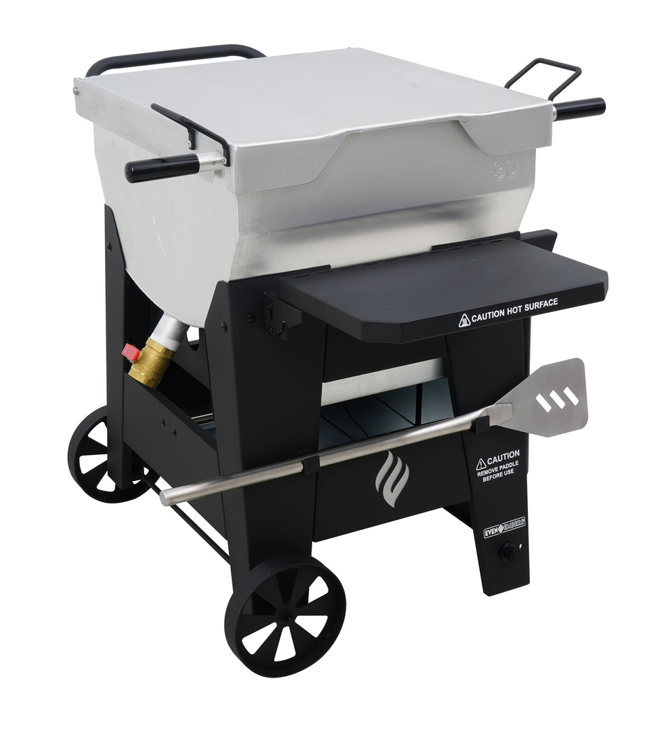 90 QT. Crawfish Boiler Cart