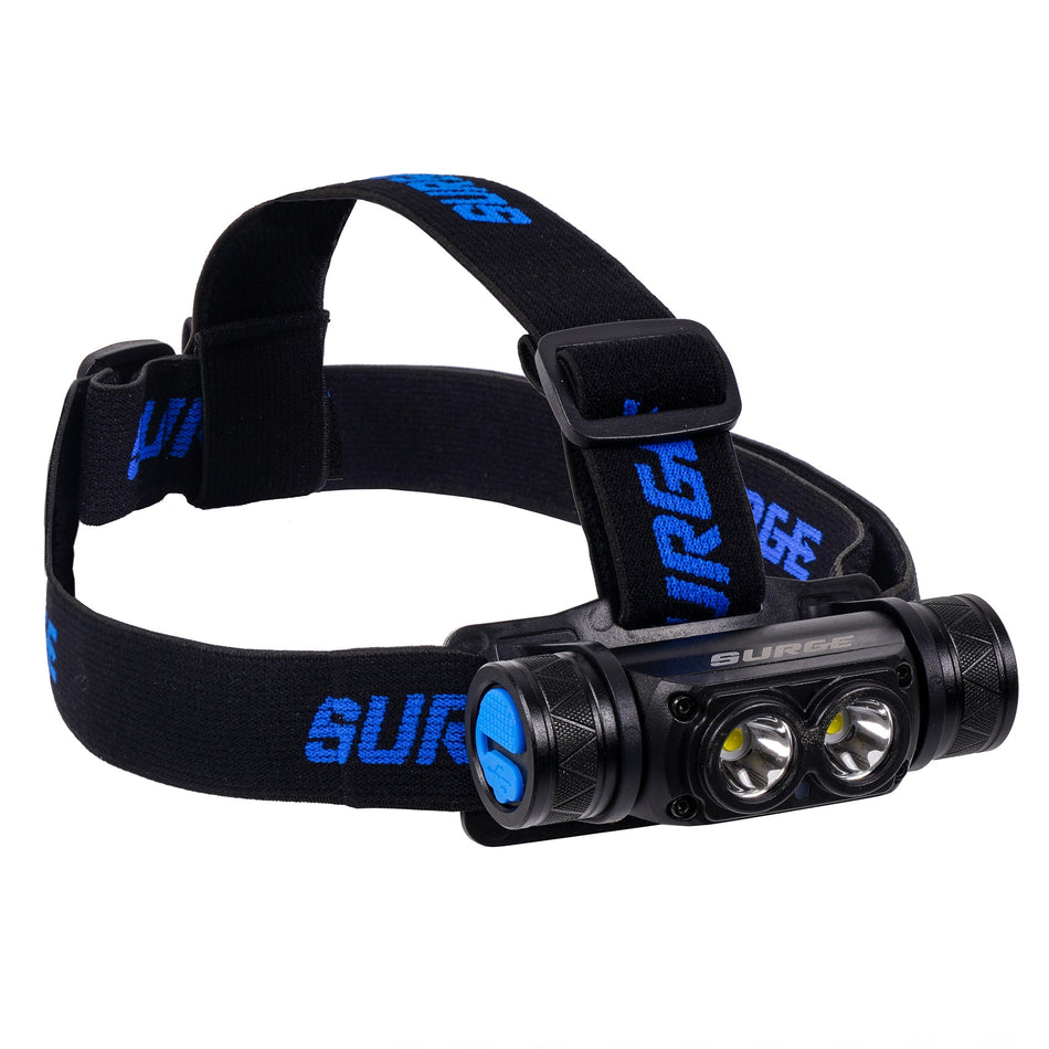 Surge® 1,000 Lumen Rechargeable LED Headlamp