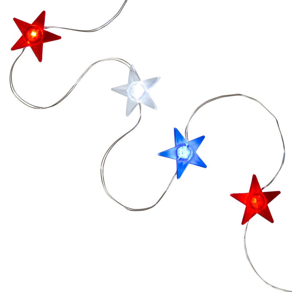 Lux-Landscape Patriotic Star String Light