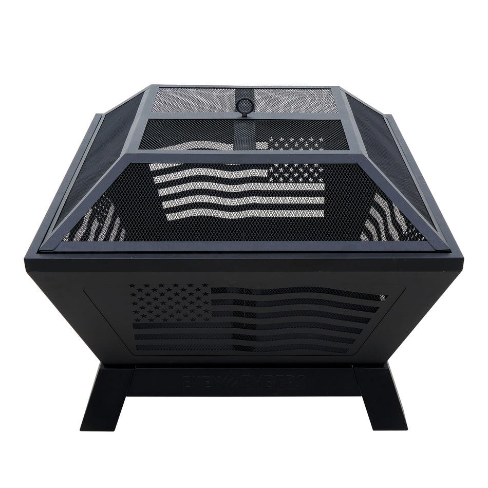 28 in. Americana Fire Pit