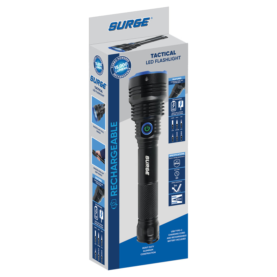 Surge® 15000 Lumen Flashlight