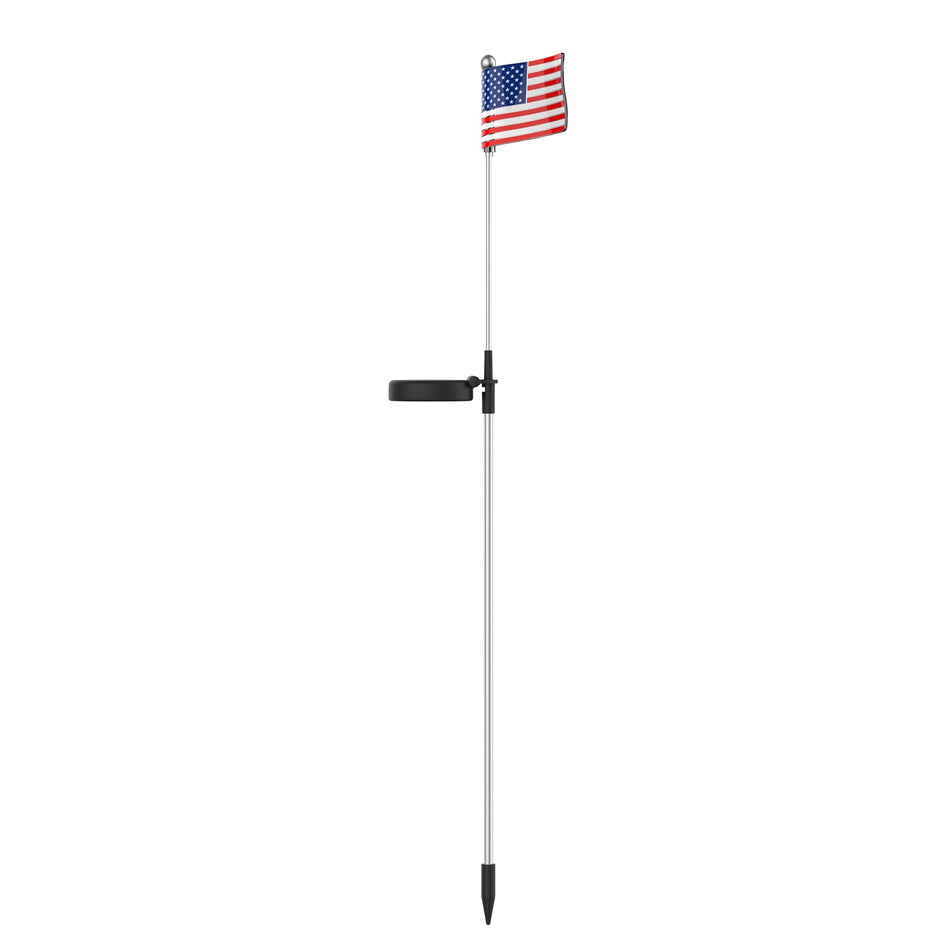Lux-Landscape Solar American Flag
