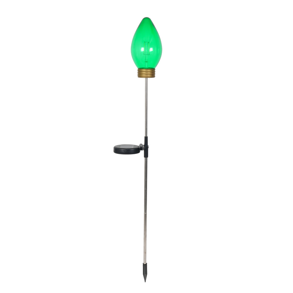 Lux-Landscape Solar Jumbo Christmas Light - Green