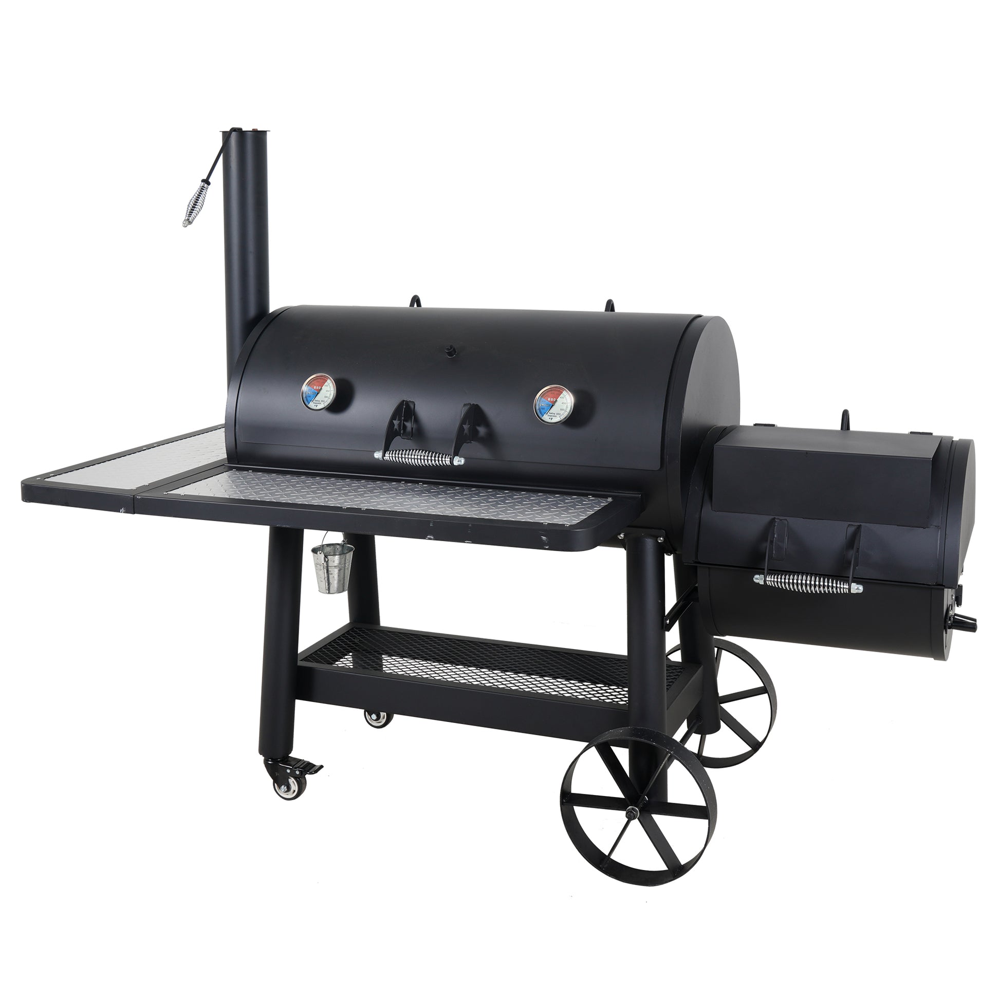 Even Embers Heavy Gauge Off Set Smoker