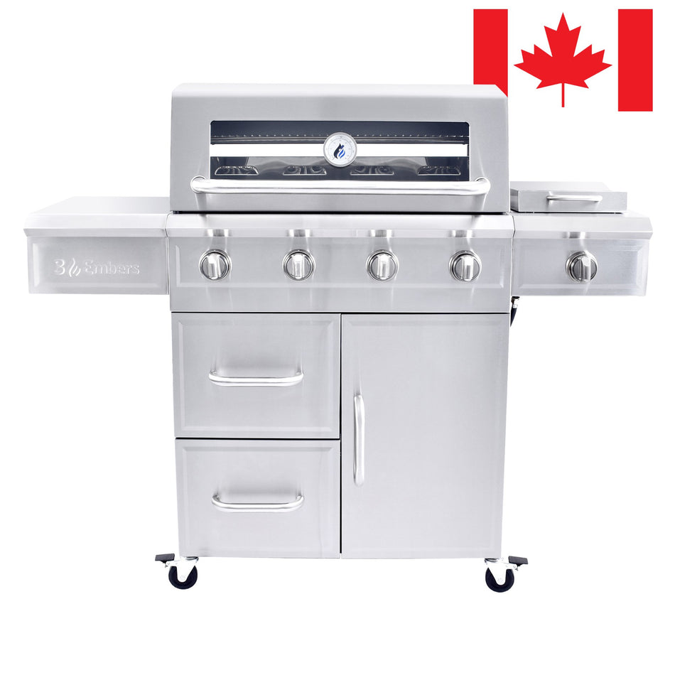 3 Embers® Four Burner Gas Grill