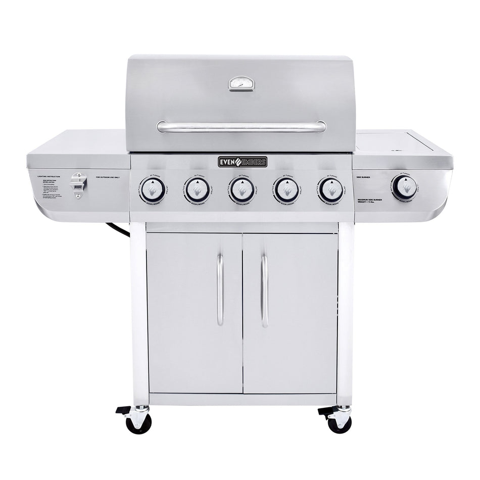 Even Embers® 5-Burner Stainless Steel Gas Grill