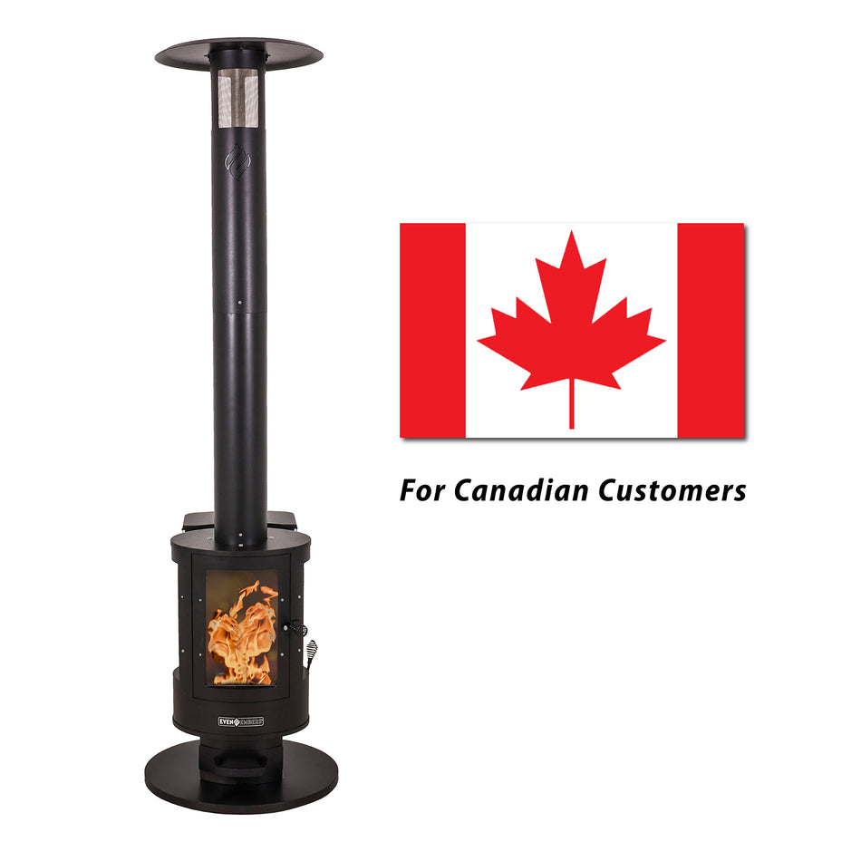 LUMBERJACK CANADA_Even Embers® Pellet Fueled Patio Heater